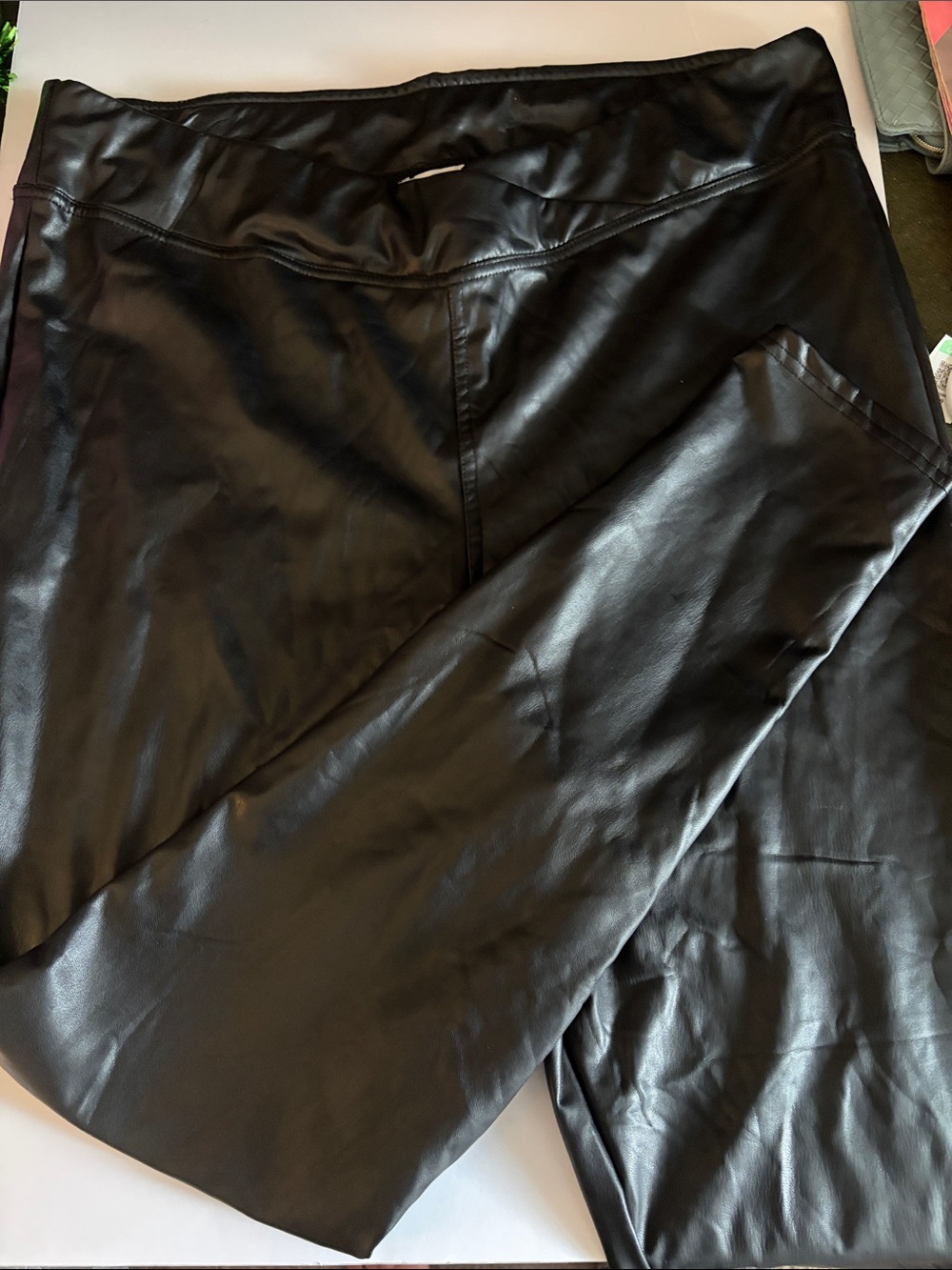 Rue21 Black Faux Leather Leggings